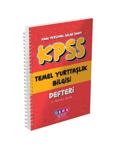 Murat Yayınları KPSS Temel Yurttaşlık Bilgisi Defteri Komisyon