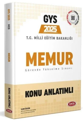 GYS Kitapları,Konu, - Data Yayınları - Data Yayınları 2025 Milli Eğiti