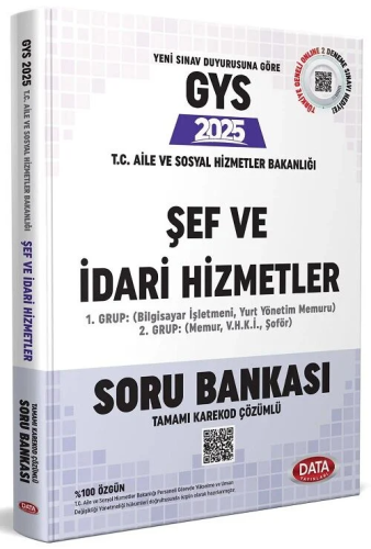 GYS Kitapları, - Data Yayınları - Data Yayınları 2025 T.C. Aile ve Sos