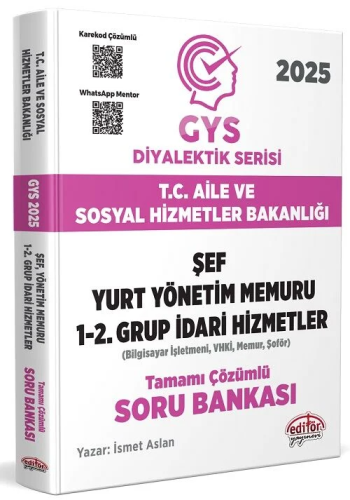 GYS Kitapları, - Editör Yayınevi - Editör Yayınları 2025 Sağlık Bakanl