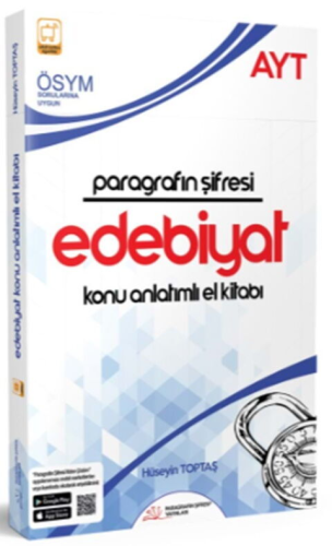 Paragrafın Şifresi Yayınları AYT Edebiyat El Kitabı