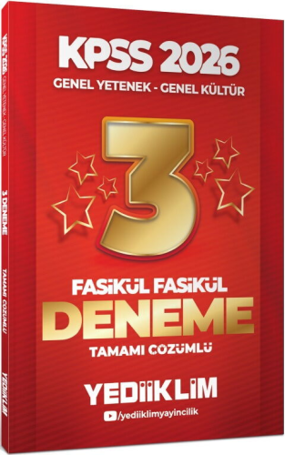 KPSS GY GK,Deneme Sınavları, - Yediiklim Yayınları - Yediiklim Yayınla