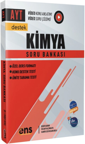 TYT AYT Soru Kitapları,AYT Kimya Soru, - ENS Yayıncılık - ENS Yayıncıl