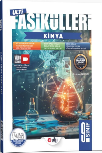 9. Sınıf - Ulti Yayınları 9. Sınıf Kimya Ulti Fasikülleri - Komisyon -