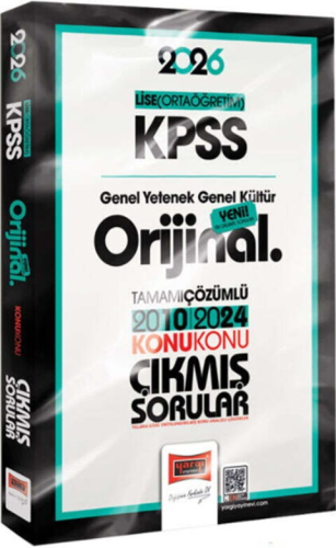 KPSS Lise Önlisans,Çıkmış Sorular, - Yargı Yayınevi - Yargı Yayınları 