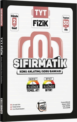 - Ders Platosu TYT Fizik Sıfırmatik Konu Anlatımlı Soru Bankası - Bala