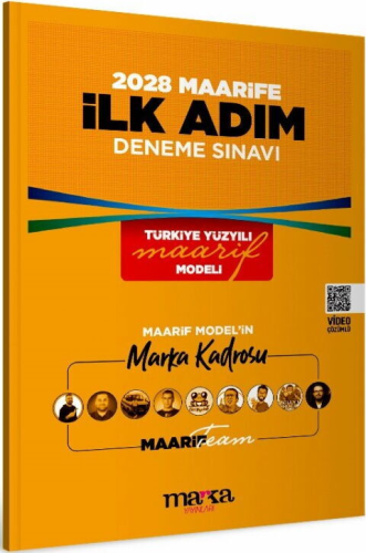 Marka Yayınları 2028 Maarife İlk Adım Üniversiteye Hazırlık Türkiye Ge