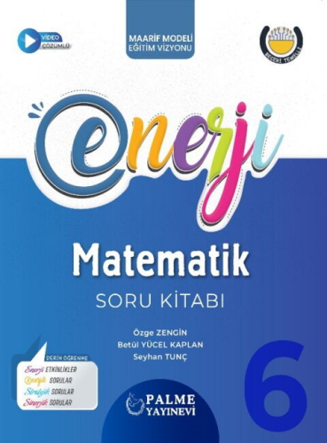 Palme Yayınları 6. Sınıf Enerji Matematik Soru Kitabı