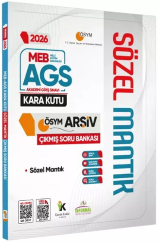 Sözel Yetenek Çıkmış Sorular - Kara Kutu Yayınları 2026 MEB-AGS SÖZEL 