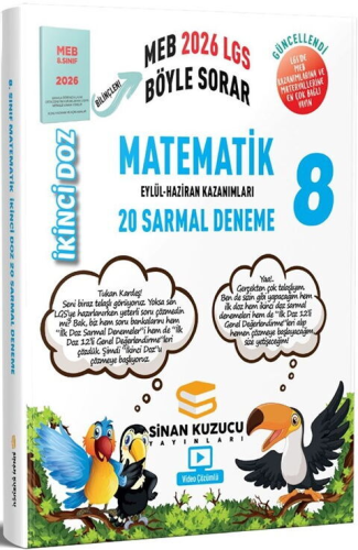 İlköğretim (1-8 Sınıf) Kitapları,8. Sınıf LGS Kitapları, - Sinan Kuzuc