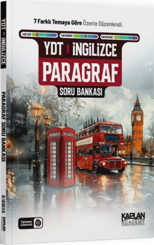 YKS DİL YDT Soru Bankası - Kaplan Akademi YDT İngilizce Paragraf Soru 