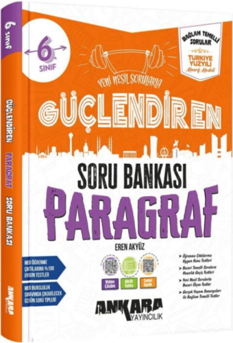 Ankara Yayıncılık 6. Sınıf Paragraf Güçlendiren Soru Bankası