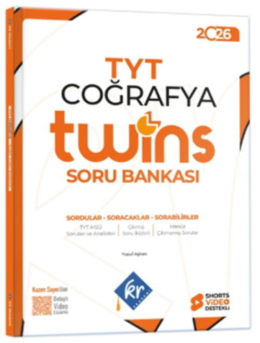 KR Akademi 2026 TYT Twins Coğrafya Soru Bankası