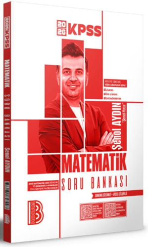 Benim Hocam Yayınları 2026 KPSS Matematik Tamamı Çözümlü Soru Bankası