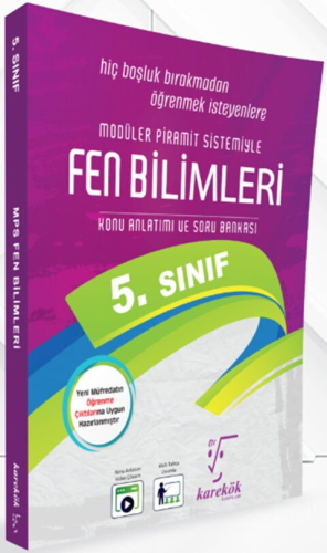 Karekök Yayınları 5.Sınıf Fen Bilimleri MPS Konu Anlatımı ve Soru Bankası