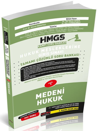 HMGS, Hakimlik Sınavları,HMGS Soru Bankası, - Savaş Yayınevi - Savaş Y