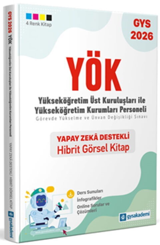 - GYS Akademi - GYS Akademi Yayınları 2026 GYS YÖK Yapay Zeka Destekli