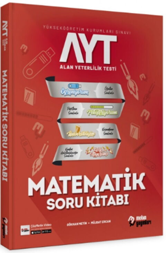 TYT AYT Soru Kitapları,AYT Matematik Soru, - Metin Yayınları - Metin Y