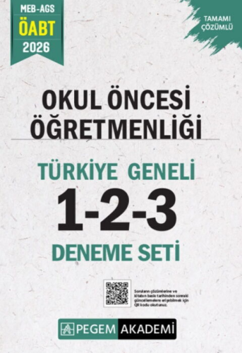 - Pegem ÖABT - Pegem Yayınları 2026 MEB AGS ÖABT Okul Öncesi Öğretmenl