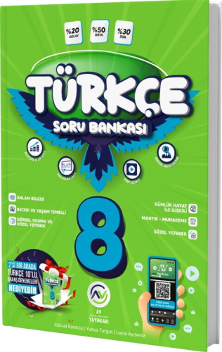 - Av Yayınları - Av Yayınları 8. Sınıf Türkçe Soru Bankası