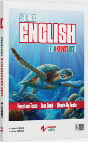 İşleyen Zeka Yayınları 6. Sınıf İngilizce 3'lü Kuvvet Serisi Seti