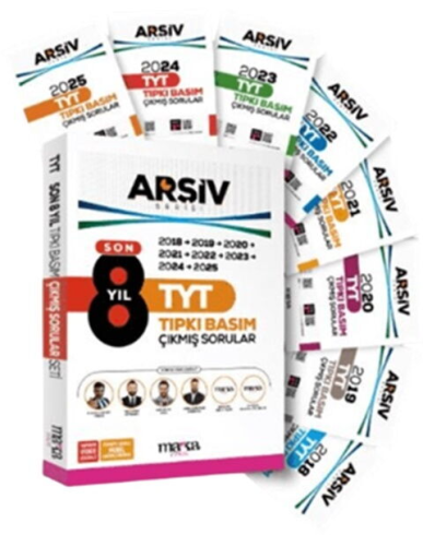 TYT - AYT Çıkmış Sorular, - Marka Yayınları - Marka Yayınları TYT Arşi