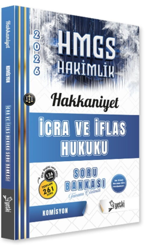 HMGS, Hakimlik Sınavları,HMGS Soru Bankası, - Yetki Yayıncılık - Yetki