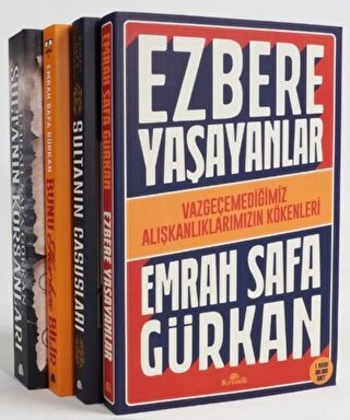 Emrah Safa Gürkan Seti (4 Kitap)