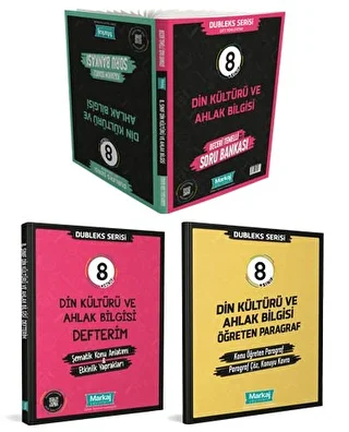 8. Sınıf Dubleks Serisi Din Kültürü ve Ahlak Bilgisi Seti Kolektif