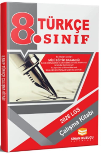 Sinan Kuzucu 8. Sınıf Türkçe MEB Çalışma Kitabı