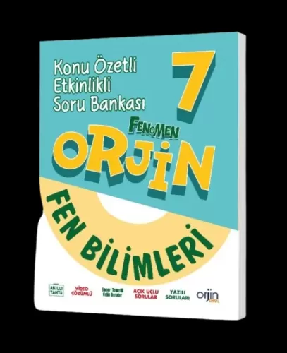Kurmay Yayınları 7. Sınıf Fenomen Orjin Fen Bilimleri Konu Özetli Etki