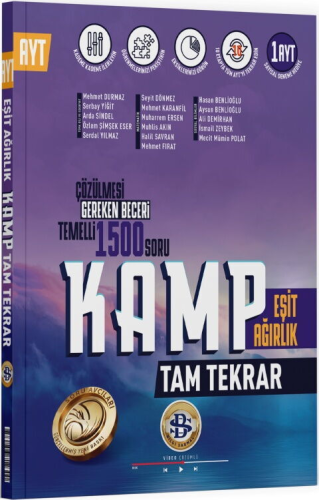 Bilgi Sarmal Yayınları AYT Eşit Ağırlık Tam Tekrar Kamp