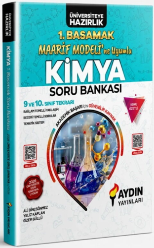 TYT Kimya Soru - Aydın Yayınları TYT Kimya Maarif Modeline Uyumlu 1. B