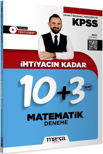 - Marka Yayınları KPSS İhtiyacın Kadar Matematik 13 Deneme - Komisyon 