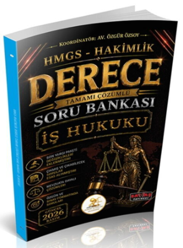 Savaş Yayınları 2026 HUKAL HMGS-Hakimlik Derece İş Hukuku Soru Bankası