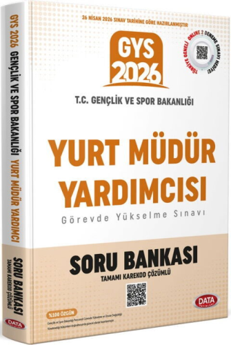 GYS Kitapları,Soru, - Data Yayınları - Data Yayınları 2026 T.C. Gençli