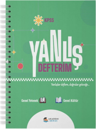 Konu Anlatımı - Akademi Denizi KPSS Yanlış Defterim - Komisyon - Akade
