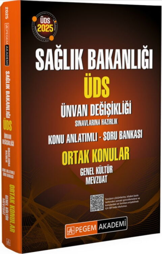 GYS Kitapları,Konu, - Pegem Akademi - Pegem Yayınları 2025 ÜDS Sağlık 