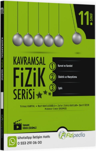 Fizipedia Yayınları 11. Sınıf Kavramsal Fizik Serisi Soru Bankası