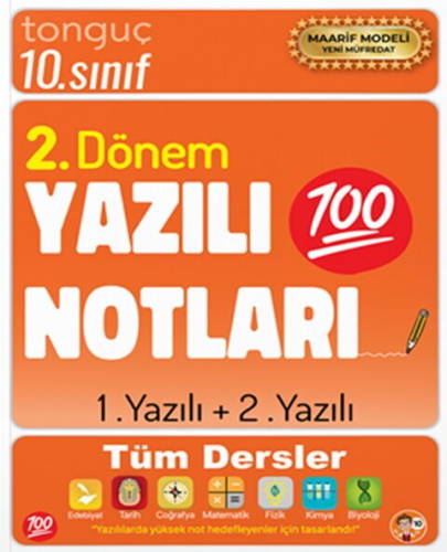 Lise (9-12. Sınıf) Kitapları,10. Sınıf, - Tonguç Yayınları - Tonguç Ak