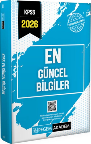 Konu Anlatımı - Pegem Yayınları 2026 KPSS En Güncel Bilgiler - Komisyo