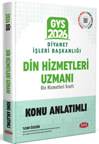 Data Yayınları 2026 Diyanet İşleri Başkanlığı Din Hizmetleri Uzmanı GYS Konu Anlatımlı
