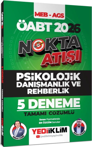 MEB-AGS ÖABT Kitapları,Deneme Sınavları, - Yediiklim Yayınları - Yedii