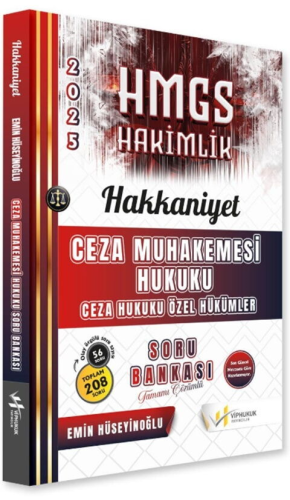 Yetki Yayınları 2025 HMGS Hakkaniyet Ceza Muhakemesi Ceza Özel Hükümler Hukuku Soru Bankası