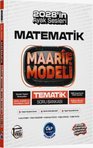 TYT Matematik Soru - Çap Yayınları Üniversiteye Hazırlık Matematik Der