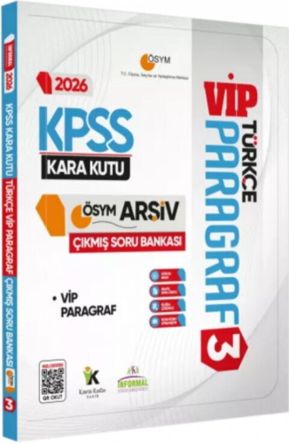 Çıkmış Sorular - Kara Kutu Yayınları 2026 KPSS Türkçenin Kara Kutusu P