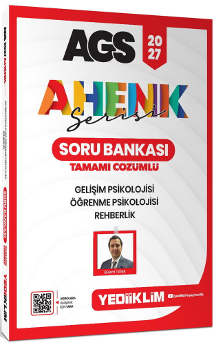 Yediiklim Yayınları 2027 AGS Ahenk Serisi Gelişim Psikolojisi Öğrenme Psikolojisi ve Rehberlik Tamamı Çözümlü Soru Bankası