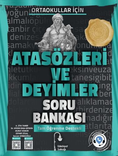Edebiyat Sokağı Yayınları 5. 6. 7. 8. Sınıf Atasözleri ve Deyimler Soru Bankası