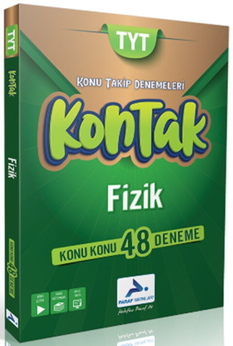 Paraf Yayınları TYT Fizik Kontak Konu Takip Denemeleri