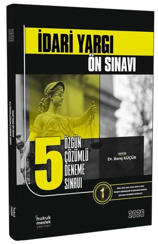 İlken Yayınları 2025 İYÖS İdari Yargı Ön Sınavı 5 Özgün Deneme Çözümlü